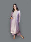 Ethereal Lavender Shimmer Kurta and Trouser Set ( DD-569 M-127)