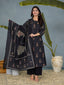 Printed Cotton-Silk Anarkali Suit Set