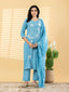 The Cerulean Serenity Suit Set