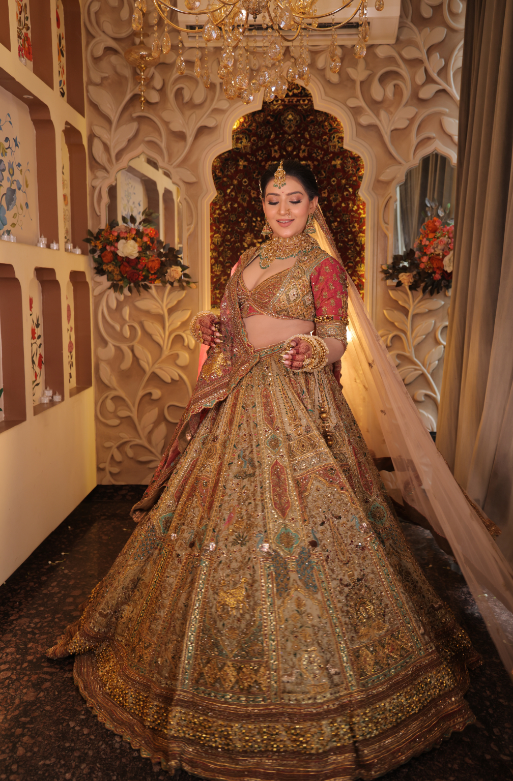 Royal Zarina Grand Bridal Lehenga (DC-25877 D-56) – ODHNI