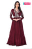 Maroon Majestic Gown (1948 B-13)