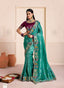Emerald Mayur Banarasi Saree
