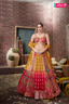 Bold Ombre and Multi-Tone Ceremonial Lehenga (9196 M-27)
