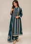 Geometric Tribal Block Print Kurta Set