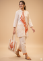 Artisanal Ivory Linen-Blend Co-ord Set