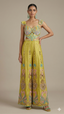 Embroidered Jumpsuit with Cut-Out Detail