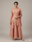 Buy Blush Rose Asymmetric Kurta & Sharara Set Online