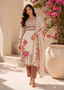 Blossom Grace: Pink Floral Printed Kurta Set