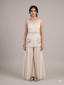 Off-White Sheer Three-Piece Set