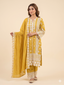 Gilded Marigold Lace Kurta Set