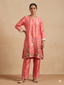 Pink Blossom Silk Co-ord Set