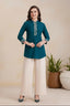 Emerald Swirl Tunic Set