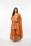 Floral Resham Embroidery Sharara Set