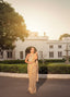Champagne Gold Tissue Silk Saree