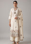 Ivory Meadow Embroidered Kurti Set