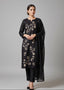 Midnight Ivy Embroidered Kurti Set