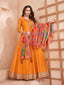 Patola Print Silk Anarkali Gown Set