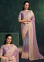 Elegant Pastel Multi-Tone Saree