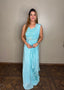 Elegant Sequined Indo-Western Drape Saree