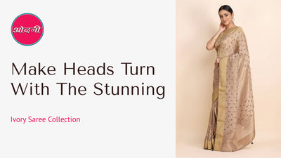 Make Heads Turn with the Stunning Ivory Saree Collection