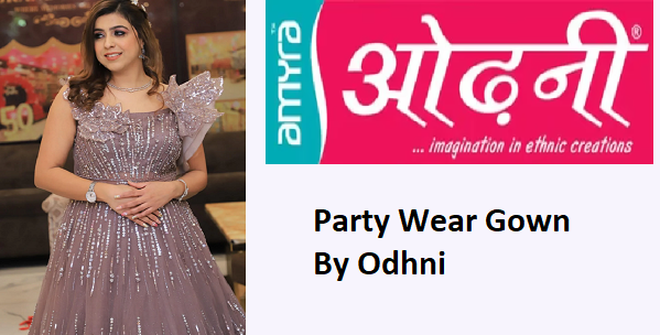Style Statement for Diva's: Fusion of Party Wear Long Gown with Ethnic Wear