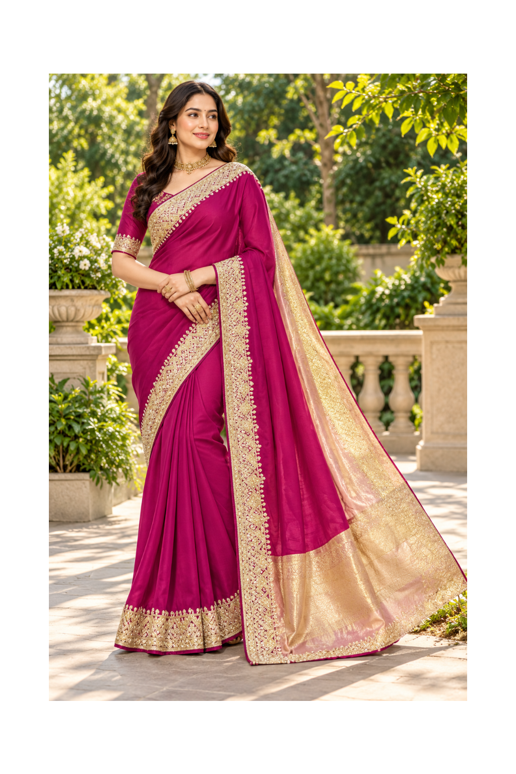 Traditional Silk Festive Saree