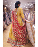 Gilded Saffron Heritage Gown