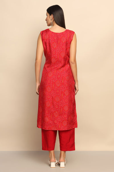 Dazzling Red Sequin Mirror Suit - Unleash Your Inner Diva