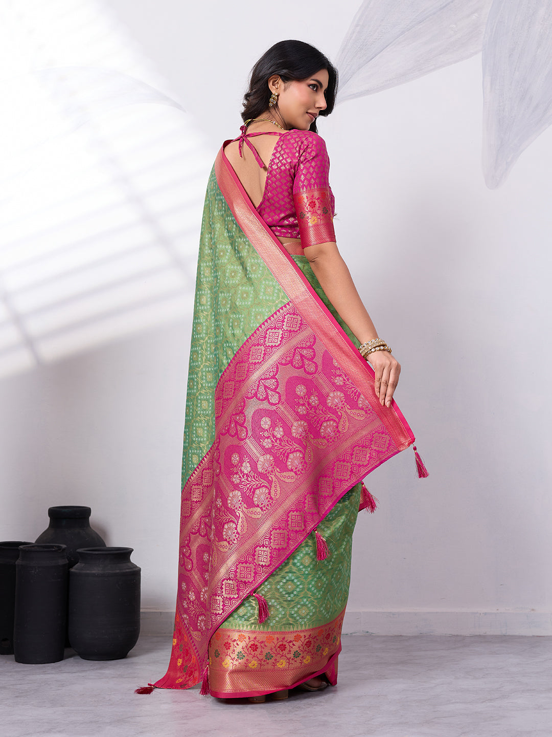 Banarasi Organza Silk Saree