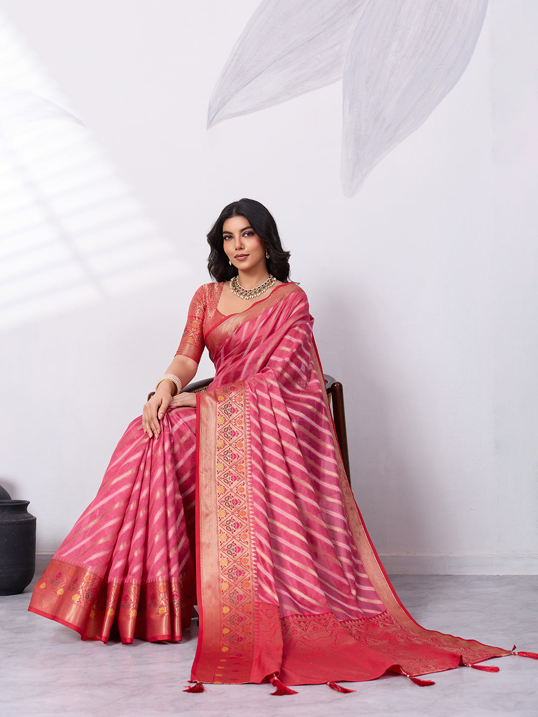 Banarasi Organza Silk Saree