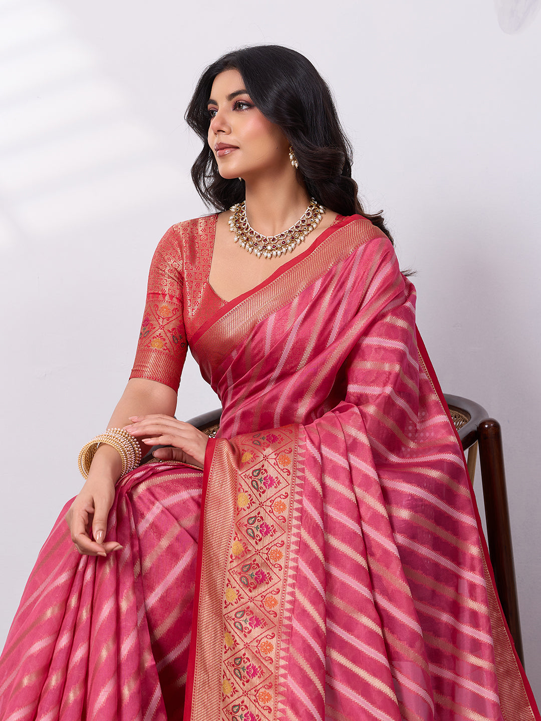 Banarasi Organza Silk Saree