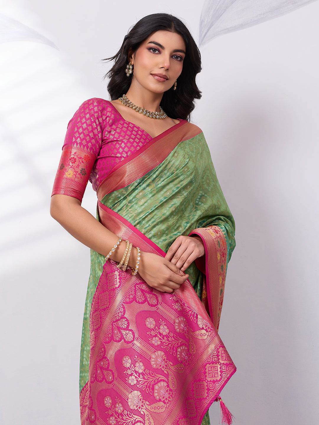 Banarasi Organza Silk Saree
