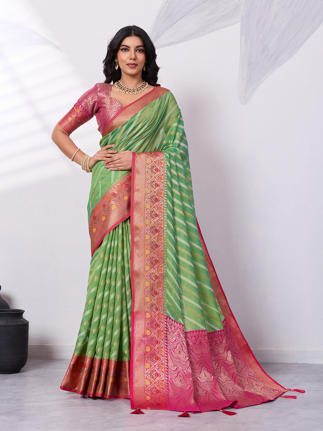 Banarasi Organza Silk Saree