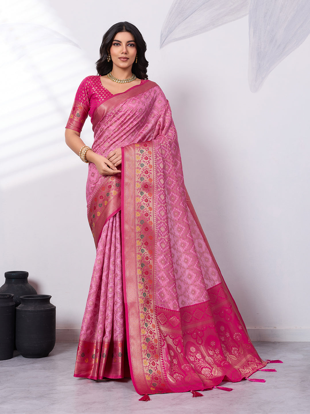 Banarasi Organza Silk Saree