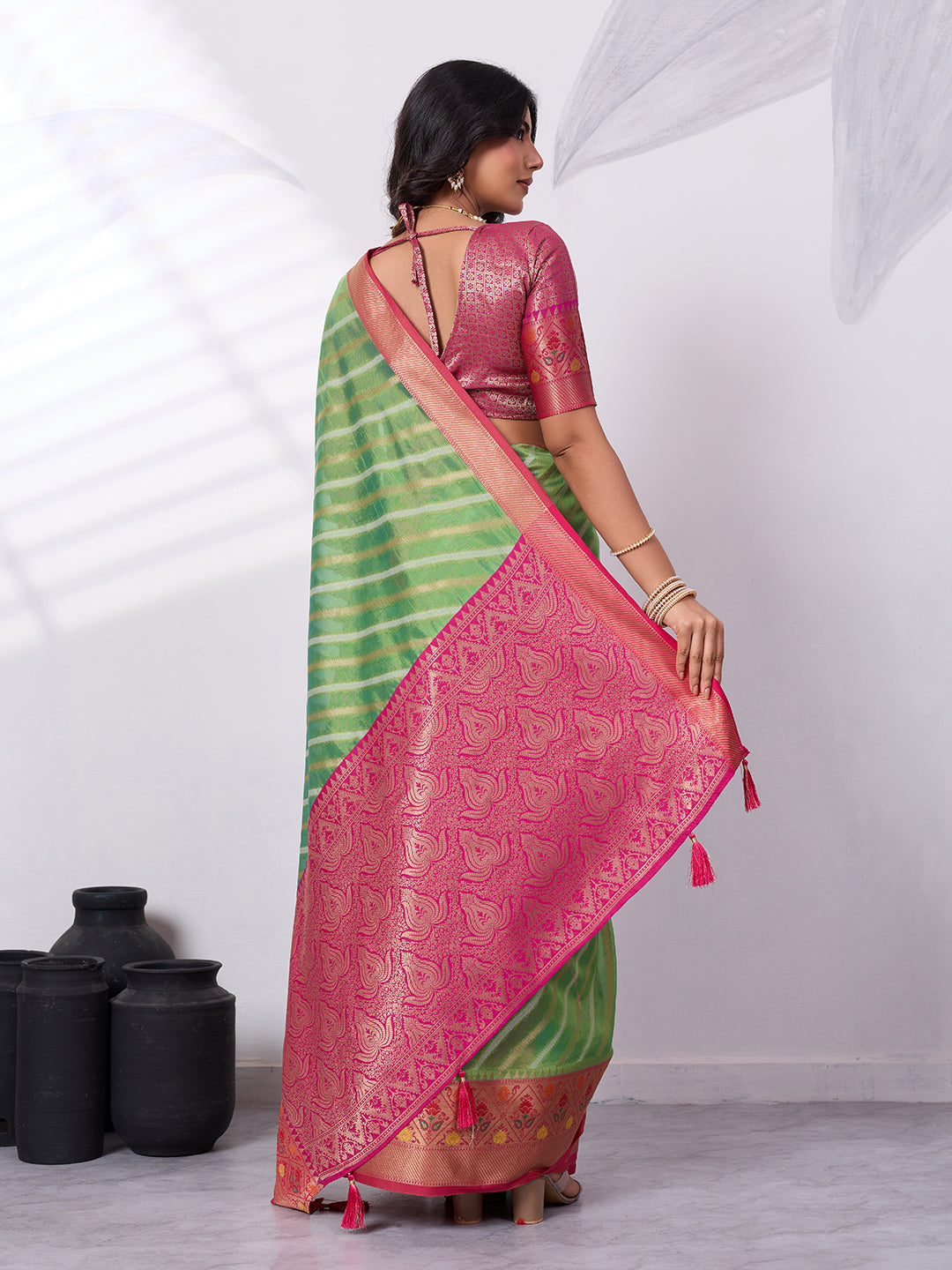 Banarasi Organza Silk Saree