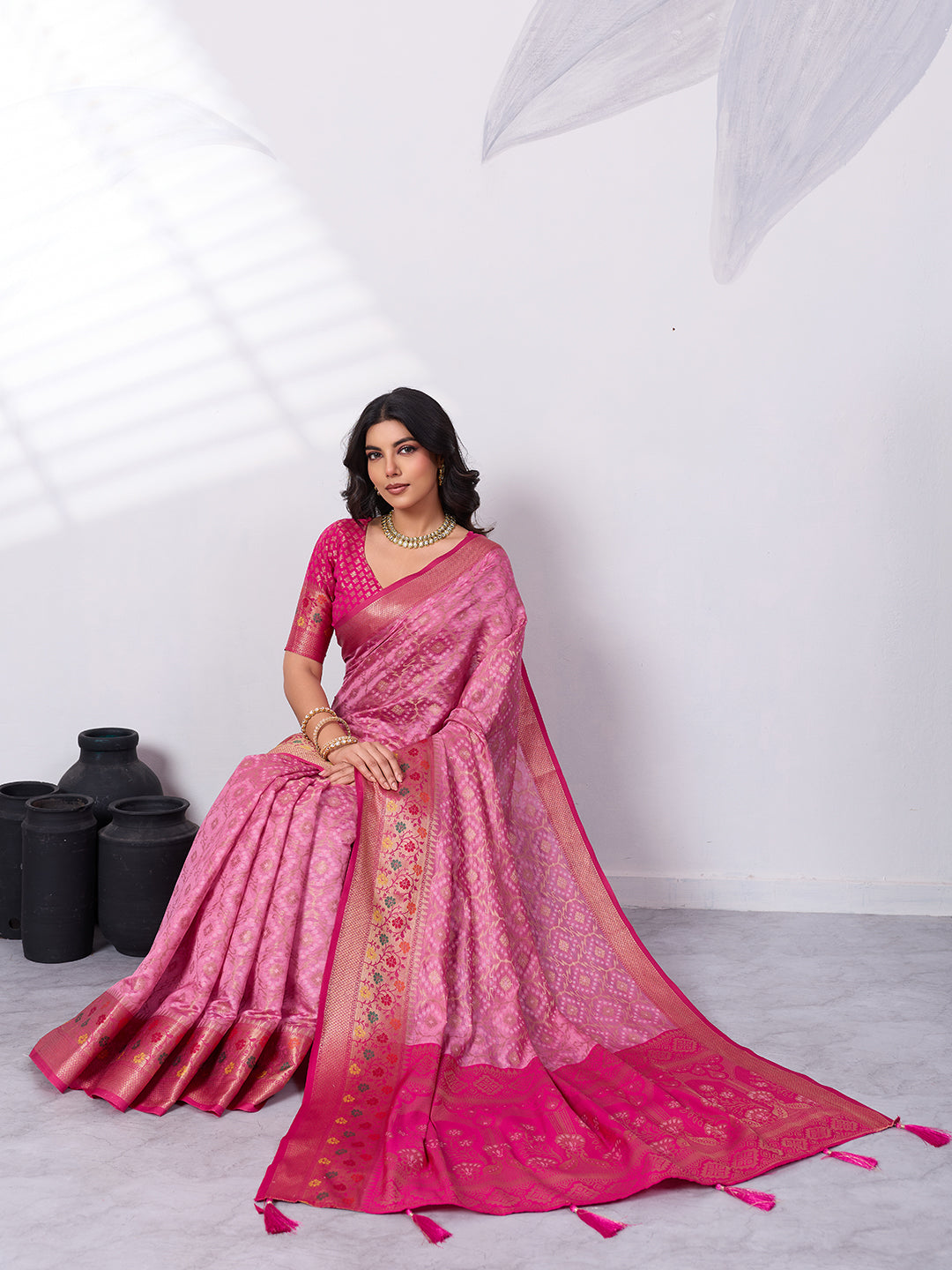 Banarasi Organza Silk Saree