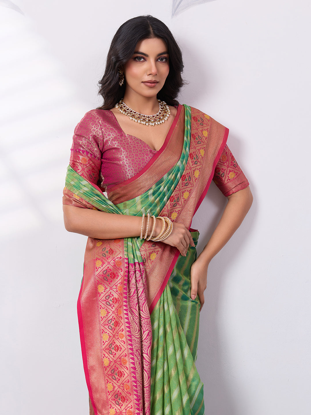 Banarasi Organza Silk Saree