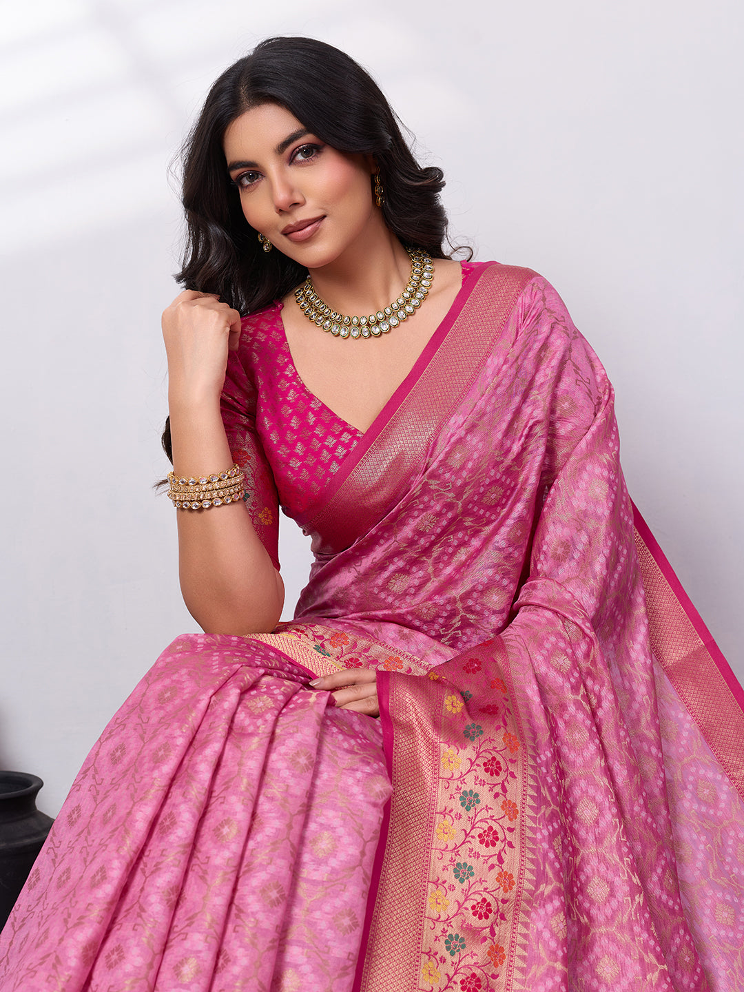 Banarasi Organza Silk Saree