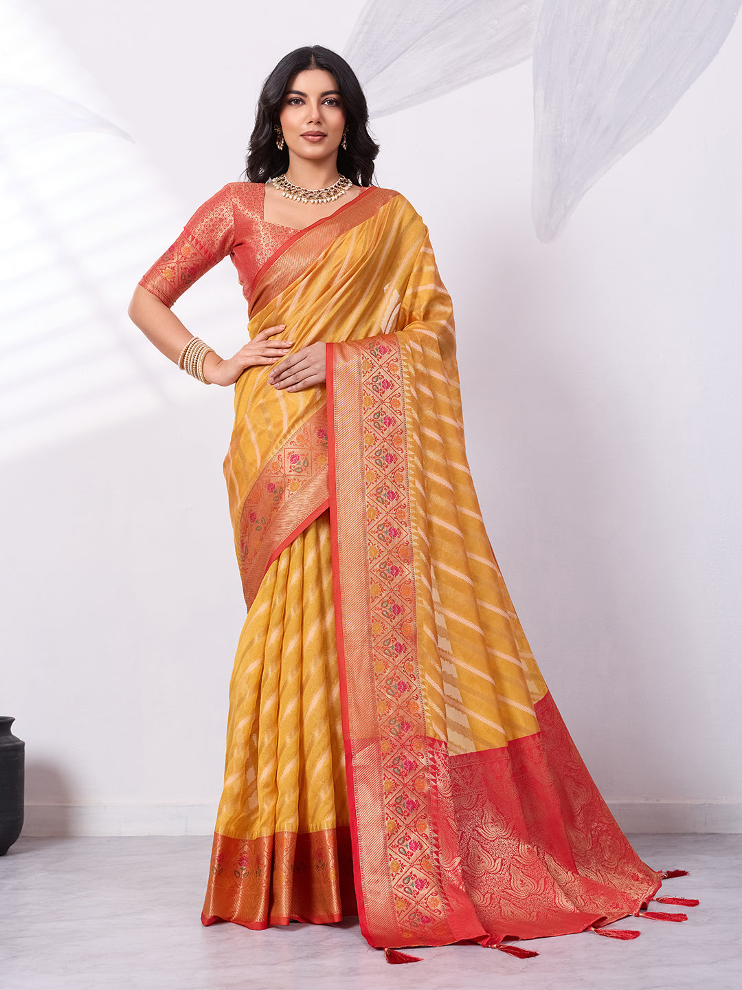 Banarasi Organza Silk Saree