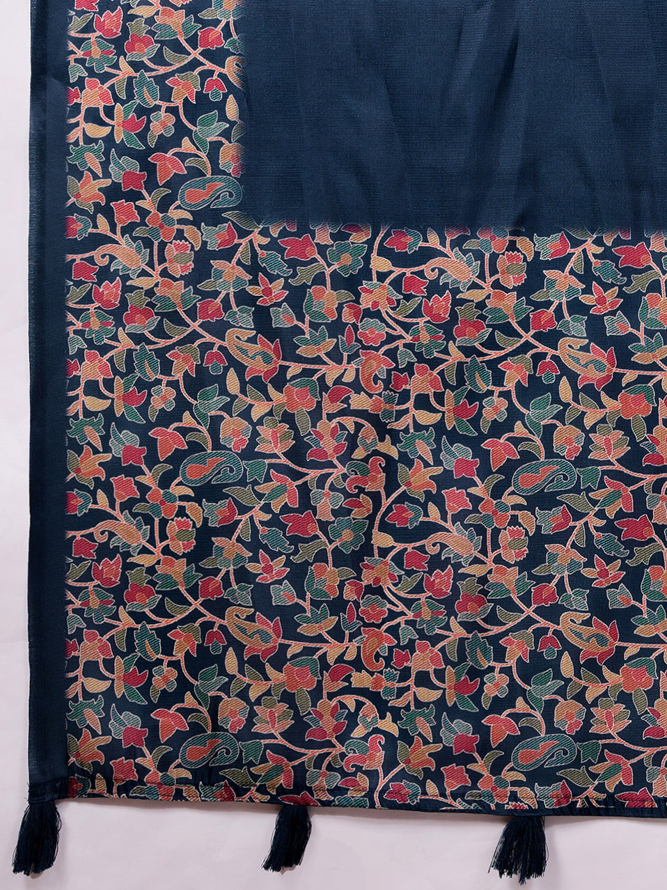 Satin Tussar Digital Printed Saree