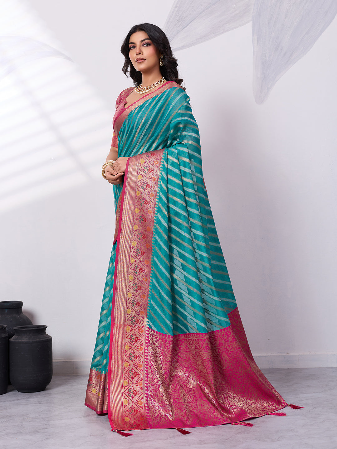 Banarasi Organza Silk Saree