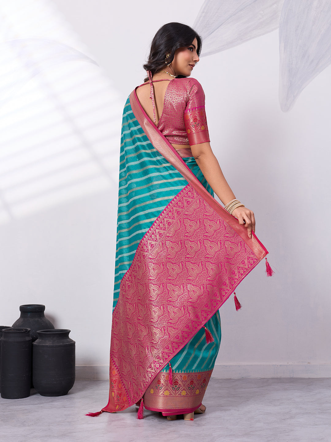Banarasi Organza Silk Saree