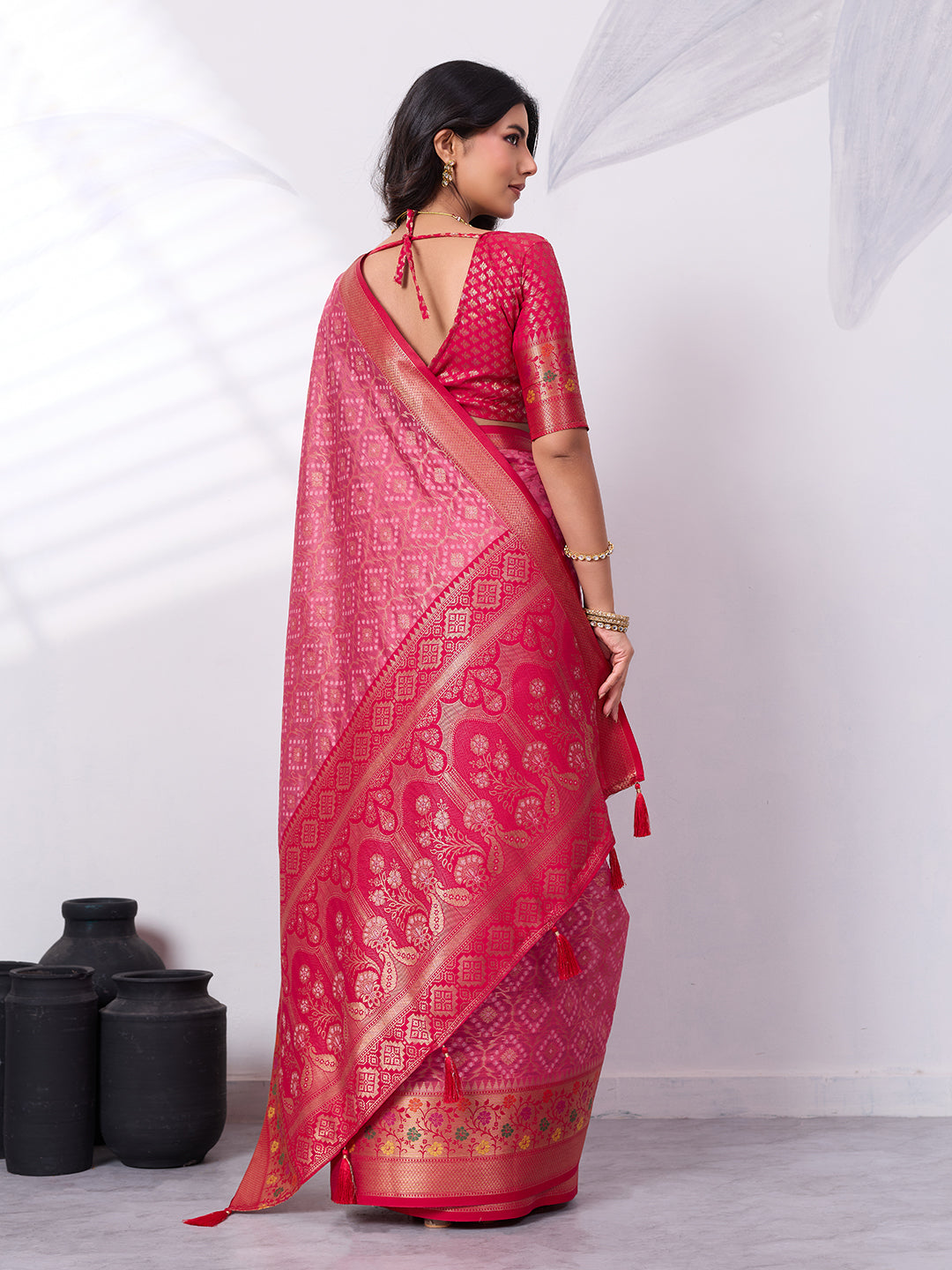 Banarasi Organza Silk Saree