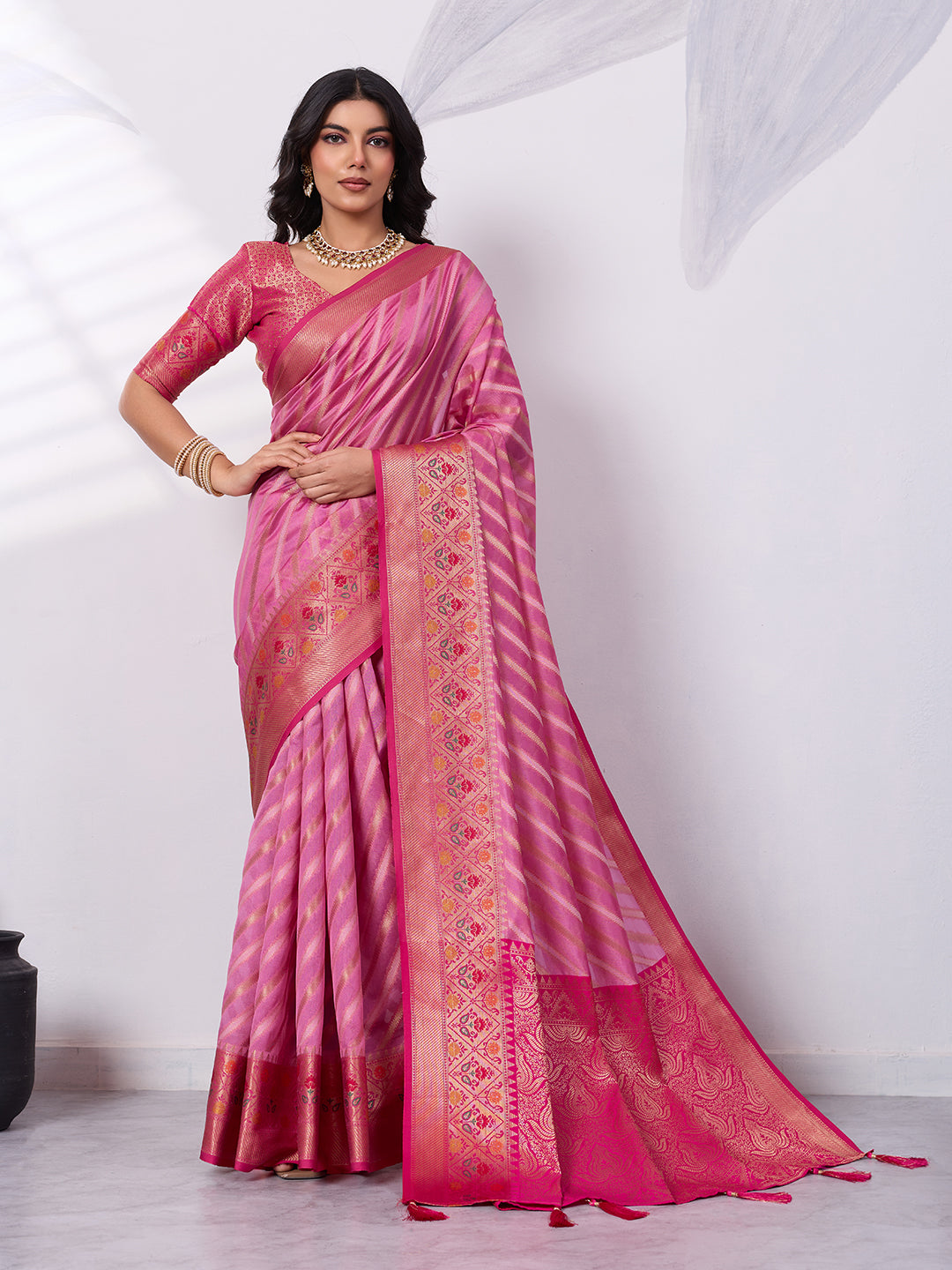 Banarasi Organza Silk Saree