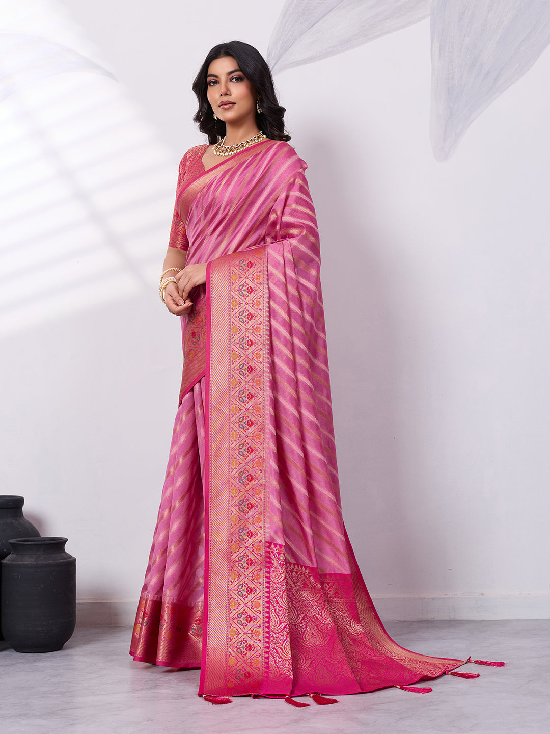 Banarasi Organza Silk Saree