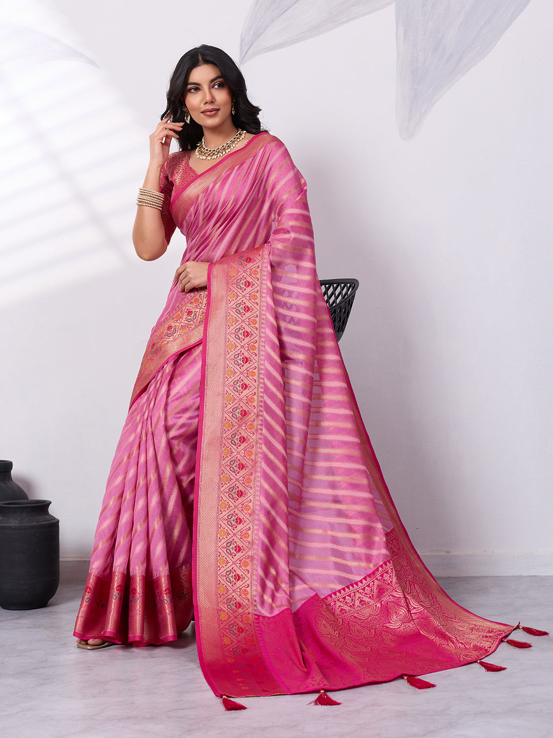 Banarasi Organza Silk Saree