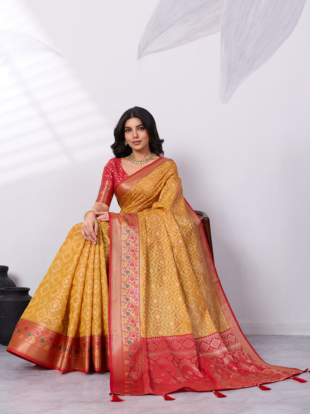 Banarasi Organza Silk Saree