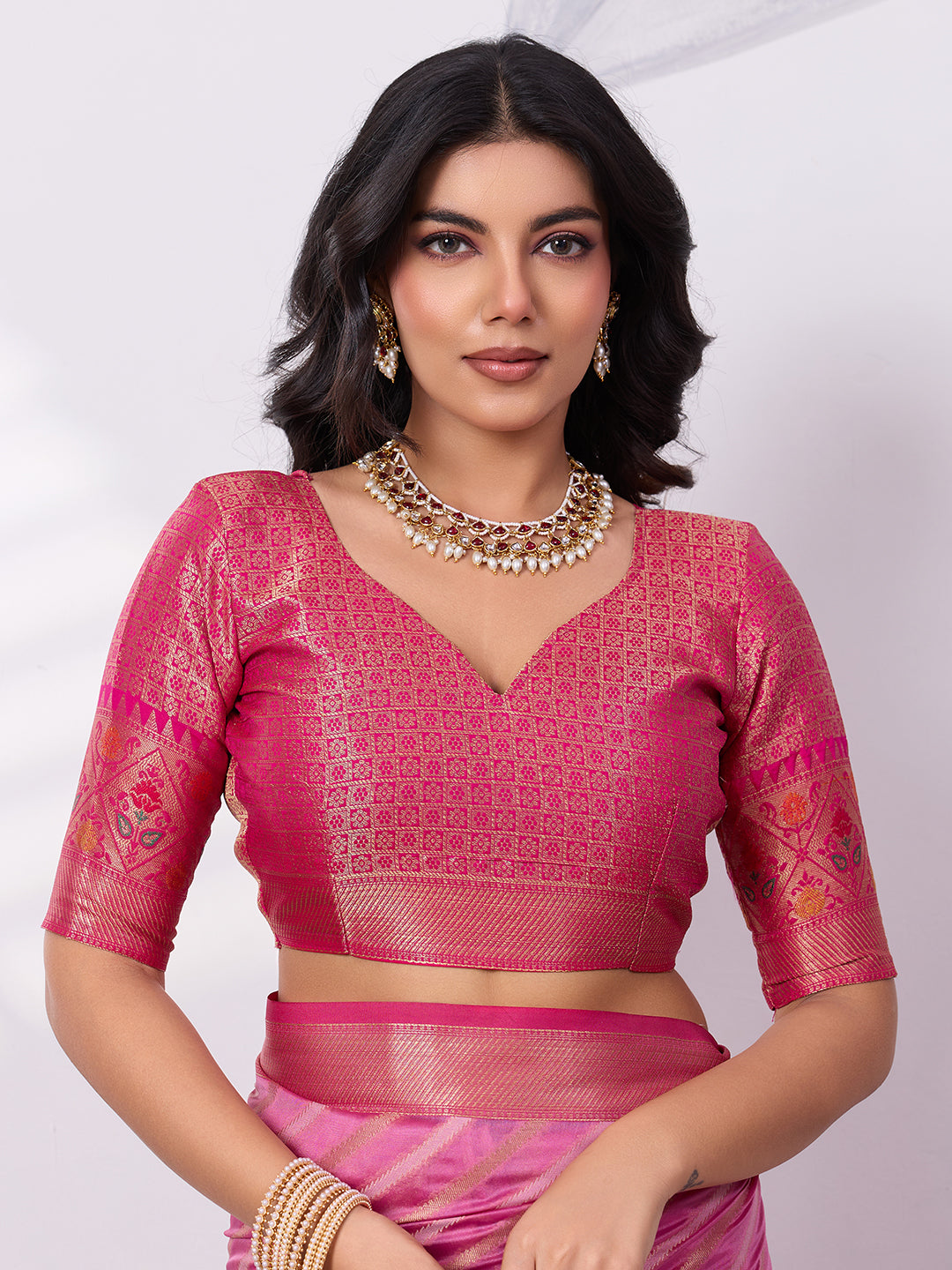 Banarasi Organza Silk Saree