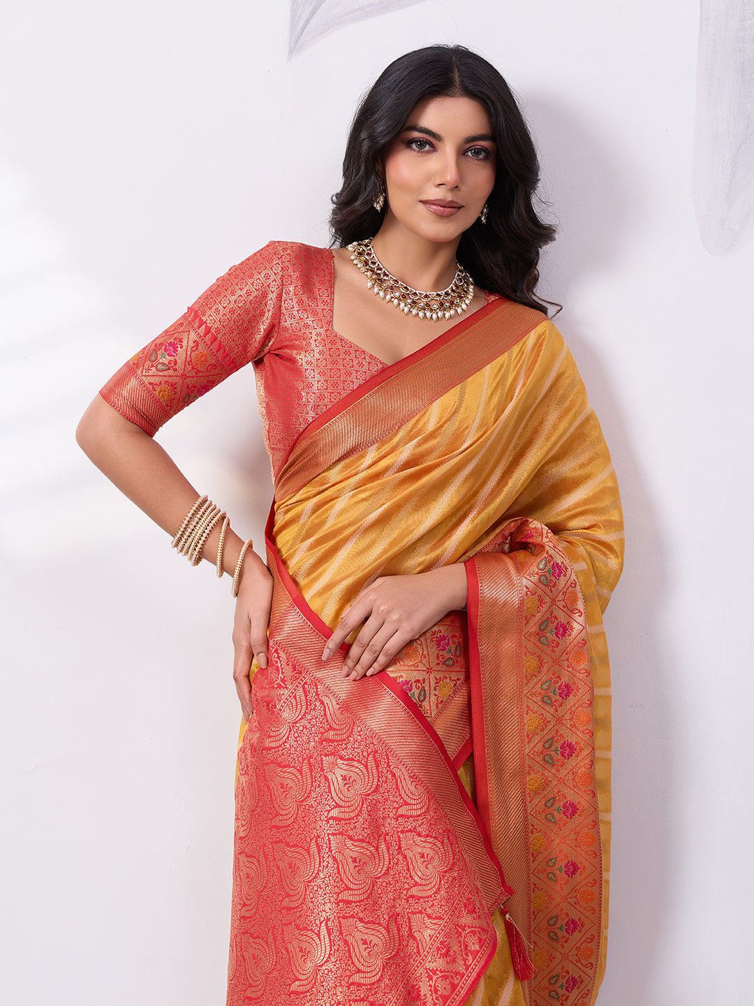 Banarasi Organza Silk Saree