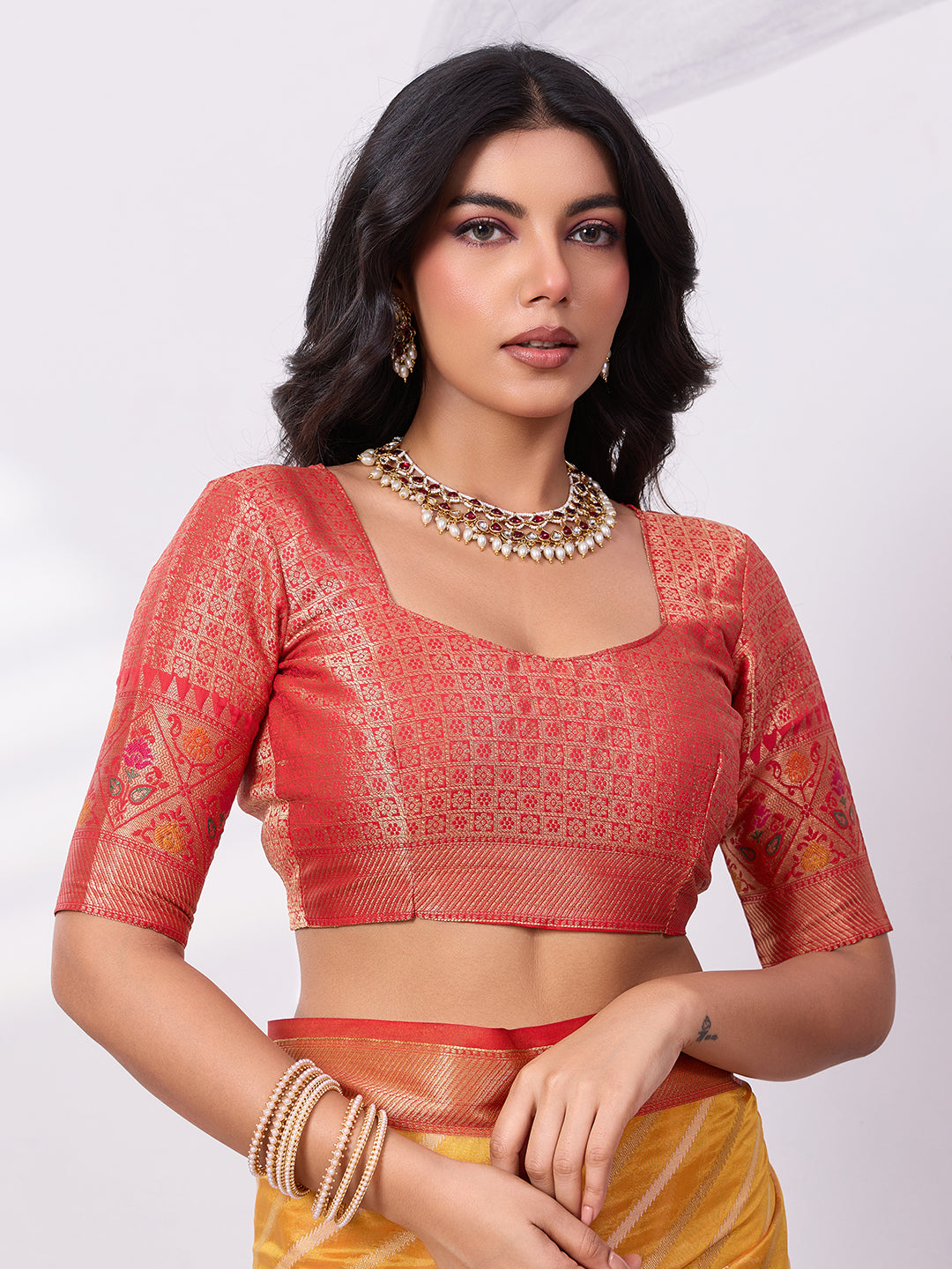 Banarasi Organza Silk Saree